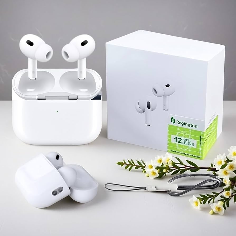 Redingtone Airpods Pro (2nd Generation)  Bluetooth 5.3  | Touch Control | Wireless Charging