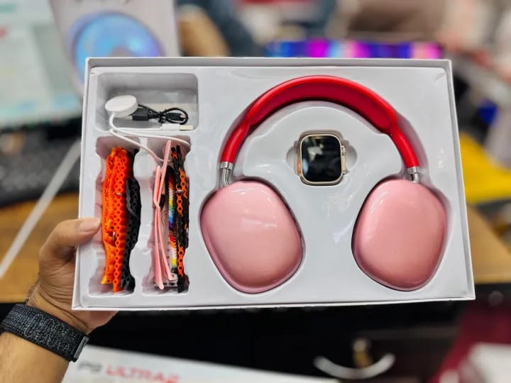 usic Edition Combo - Smartwatch with over-ear headphones