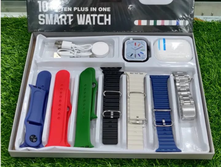 Crown S600 Smartwatch and Airbuds premium combo pack