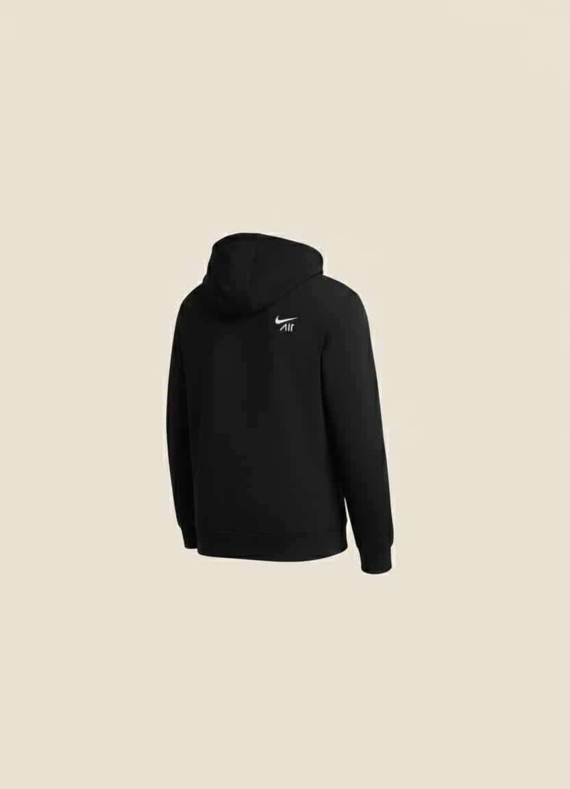 AIR Hoodie Black | Men's Premium Fleece | Sizes M, L, XL | Streetwear Essential | Casual & Gym Wear