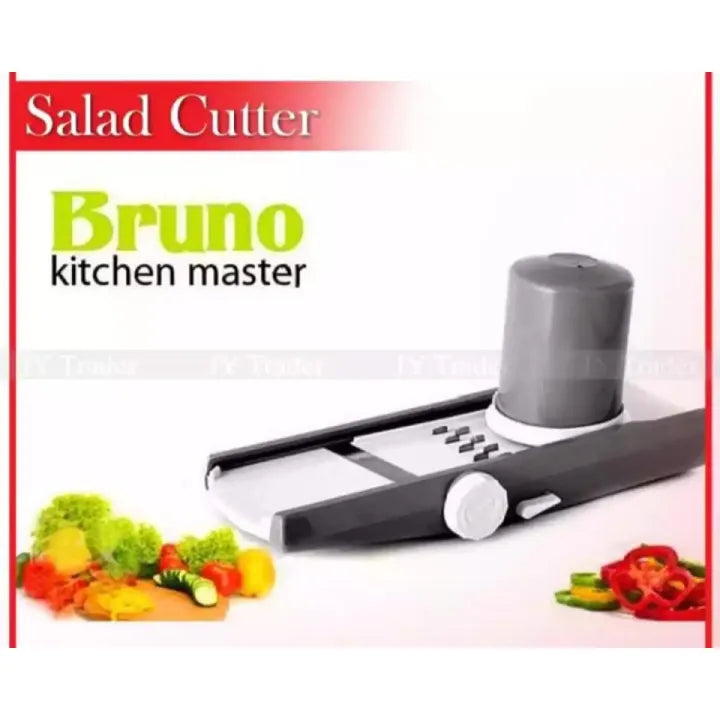 Bruno Kitchen Master Salad Cutter – Manual Vegetable & Fruit Chopper for Effortless Meal Prep